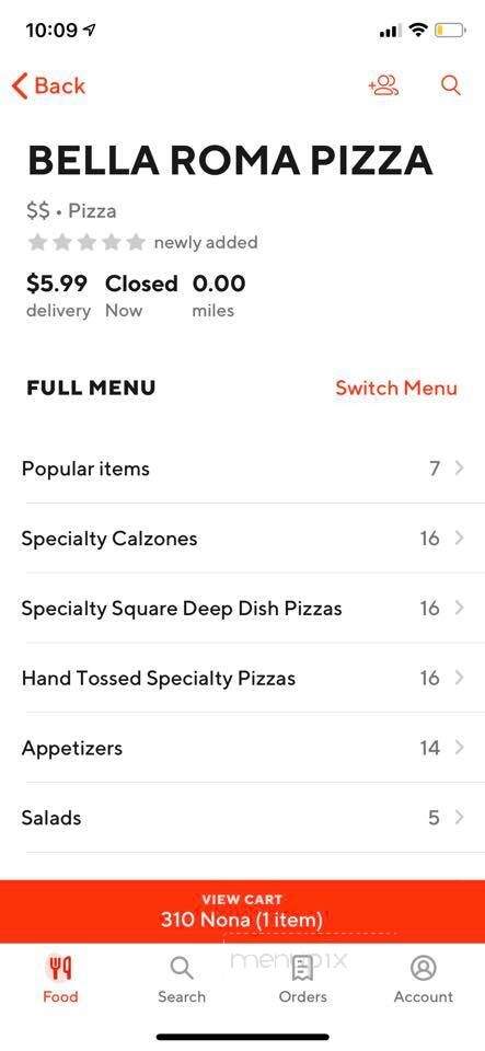 Bella Roma Pizza - St Cloud, FL menu_pic
