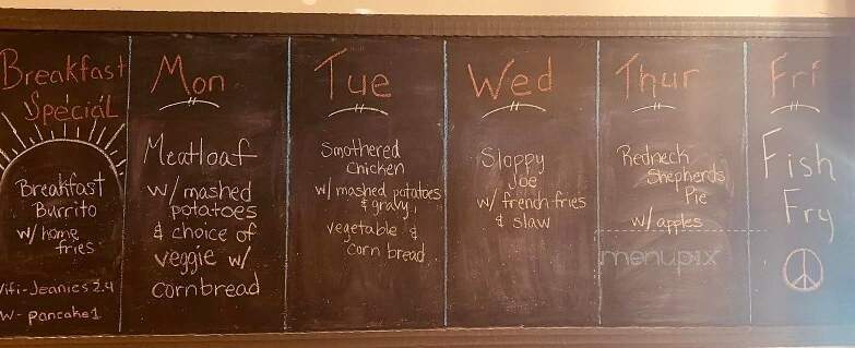 Jeannie's Place - Eustis, FL menu_pic