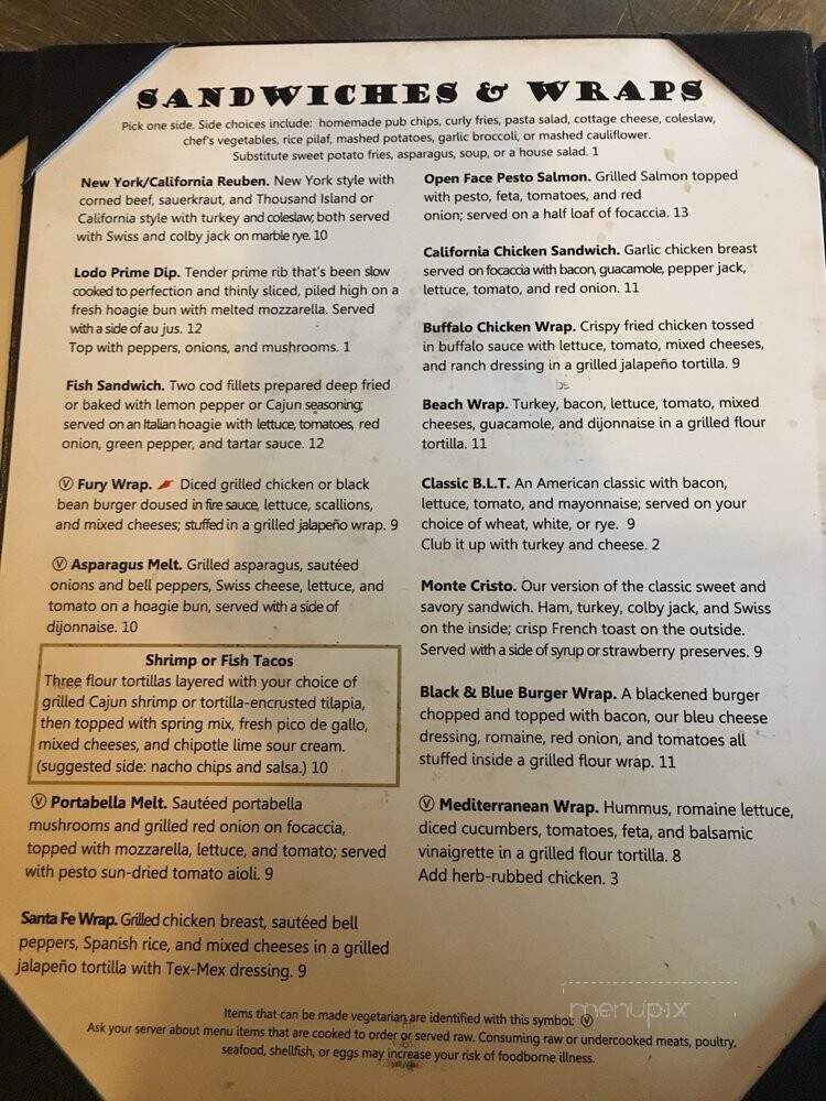Lodo Co - Portage, MI menu_pic