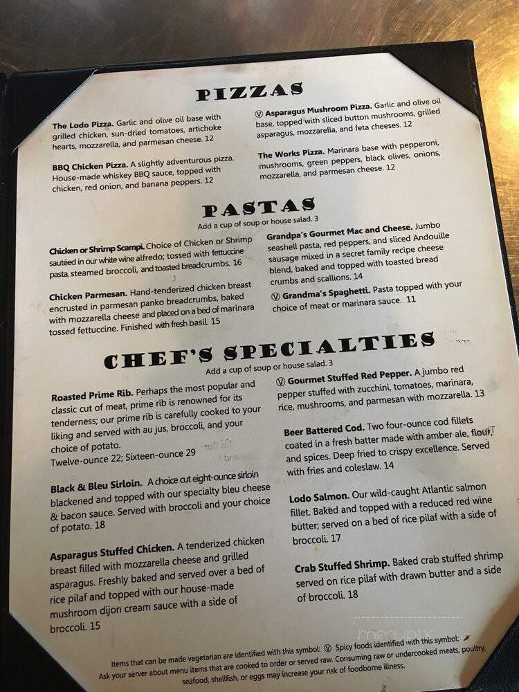 Lodo Co - Portage, MI menu_pic