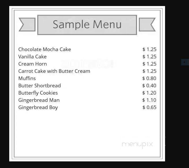 New Amsterdam Bakery - Surrey, BC menu_pic