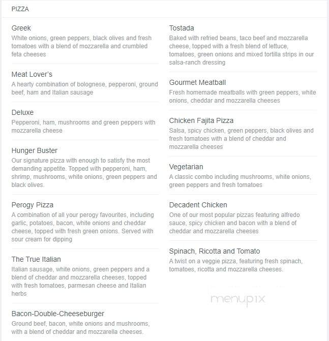 Garbonzo's Pizza - Winnipeg, MB menu_pic