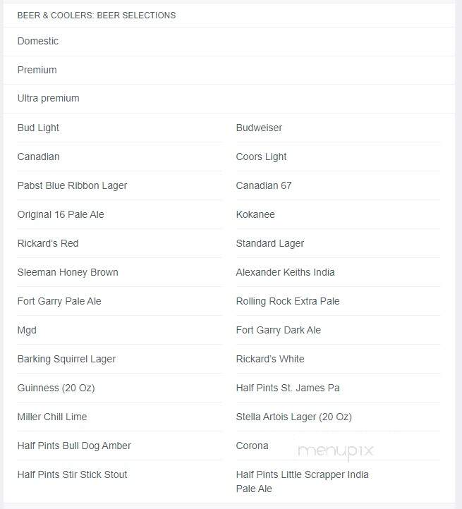 Garbonzo's Pizza - Winnipeg, MB menu_pic