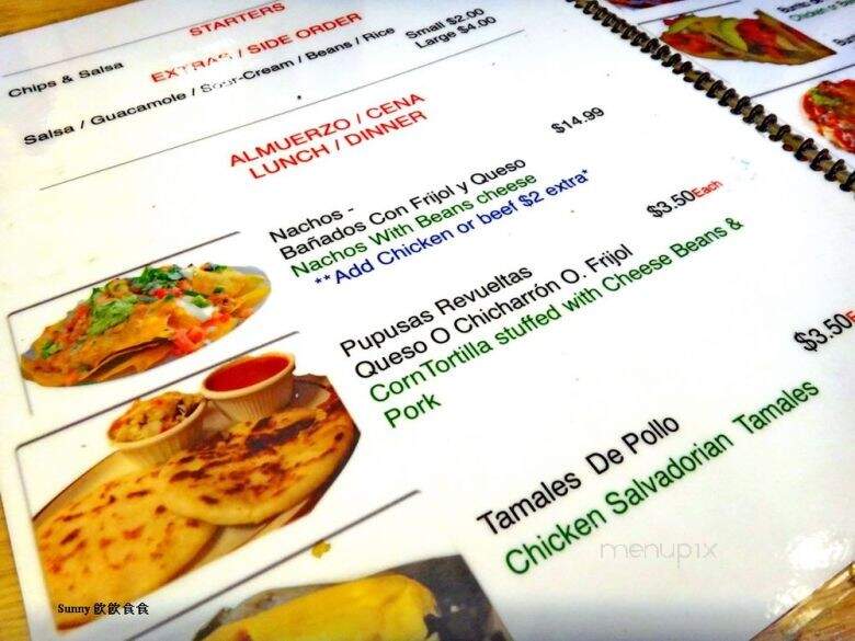 Vallarta's Mexican Restaurant - Vancouver, BC menu_pic