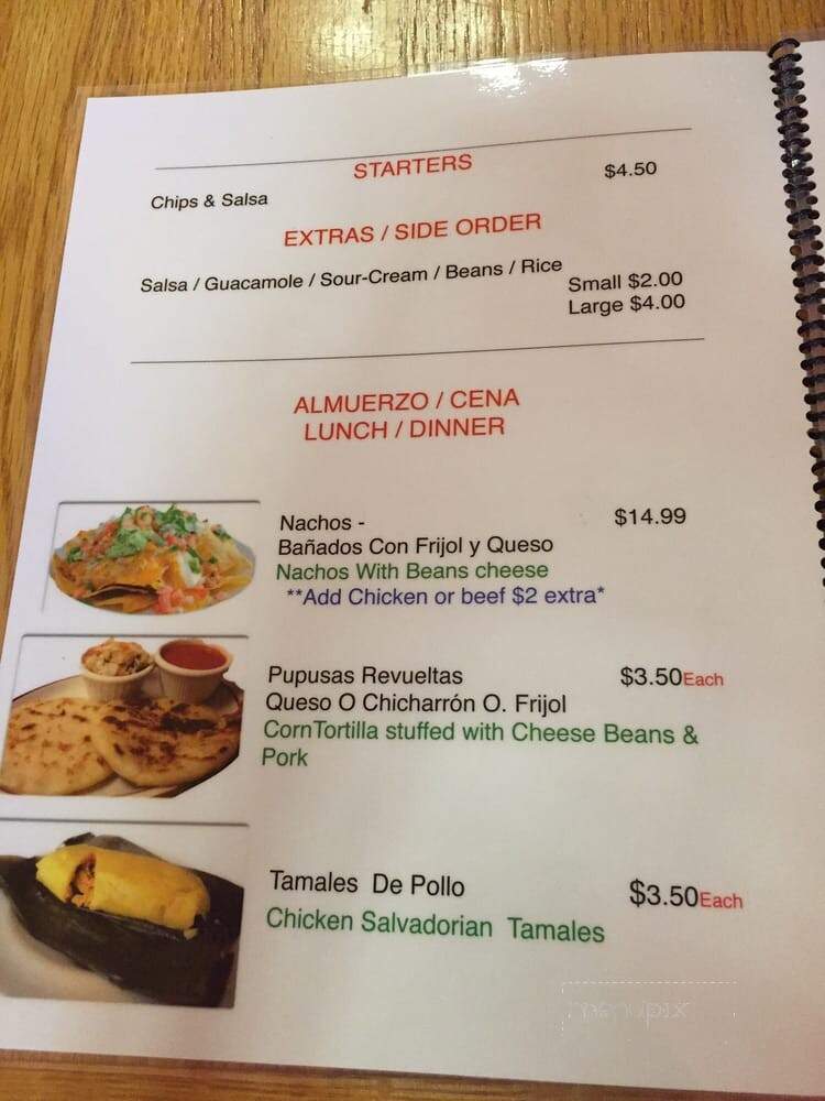 Vallarta's Mexican Restaurant - Vancouver, BC menu_pic