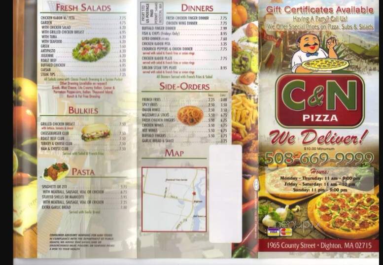 C & N Pizza - Dighton, MA
