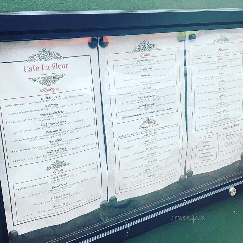 Cafe La Fleur - Laurel, MS menu_pic