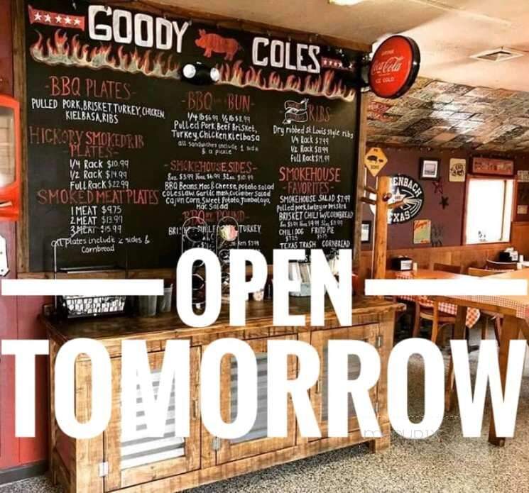 Goody Cole's Smokehouse & Catering Co. - Brentwood, NH menu_pic