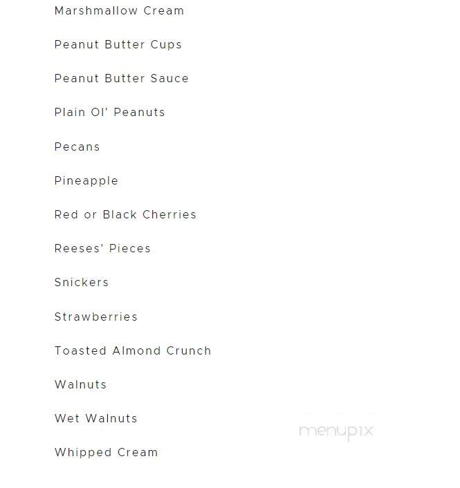Cone Zone - Neptune, NJ menu_pic