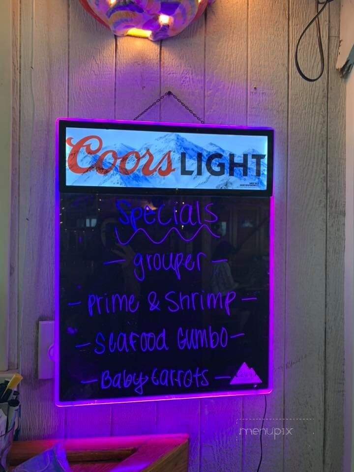 Conch Cafe & Lounge - Murrells Inlet, SC menu_pic
