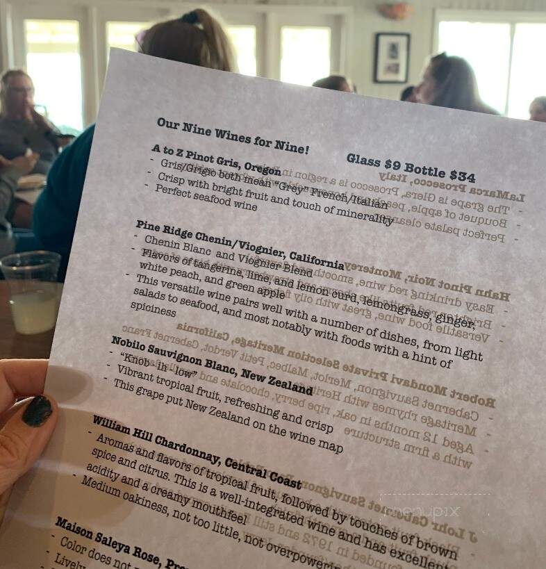 Conch Cafe & Lounge - Murrells Inlet, SC menu_pic