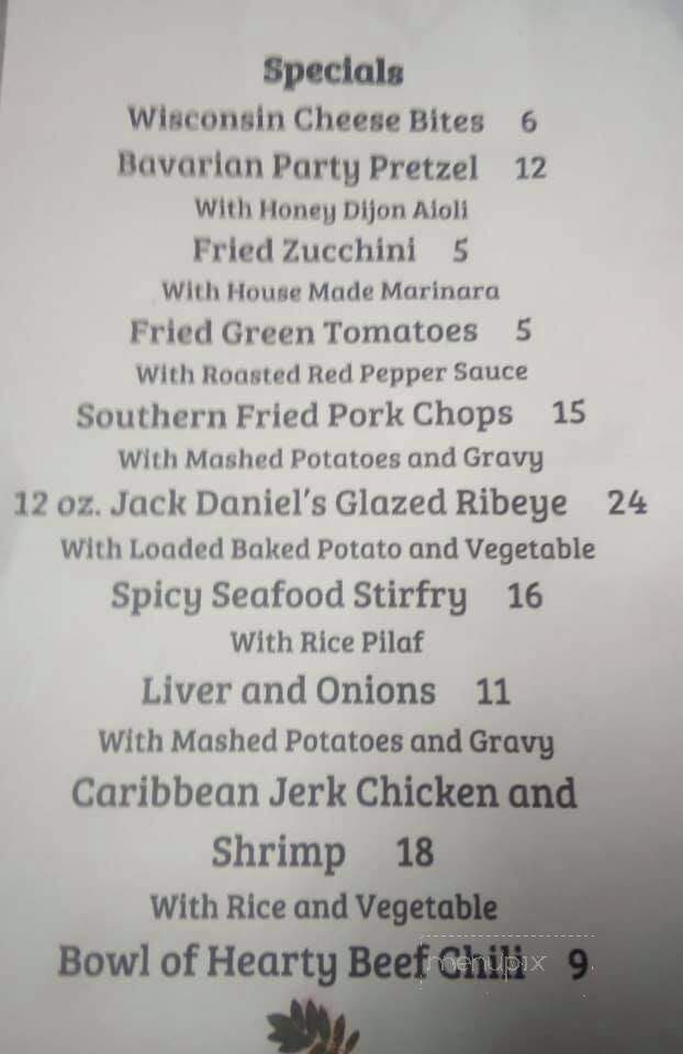 Riverboat On The Potomac - Colonial Beach, VA menu_pic