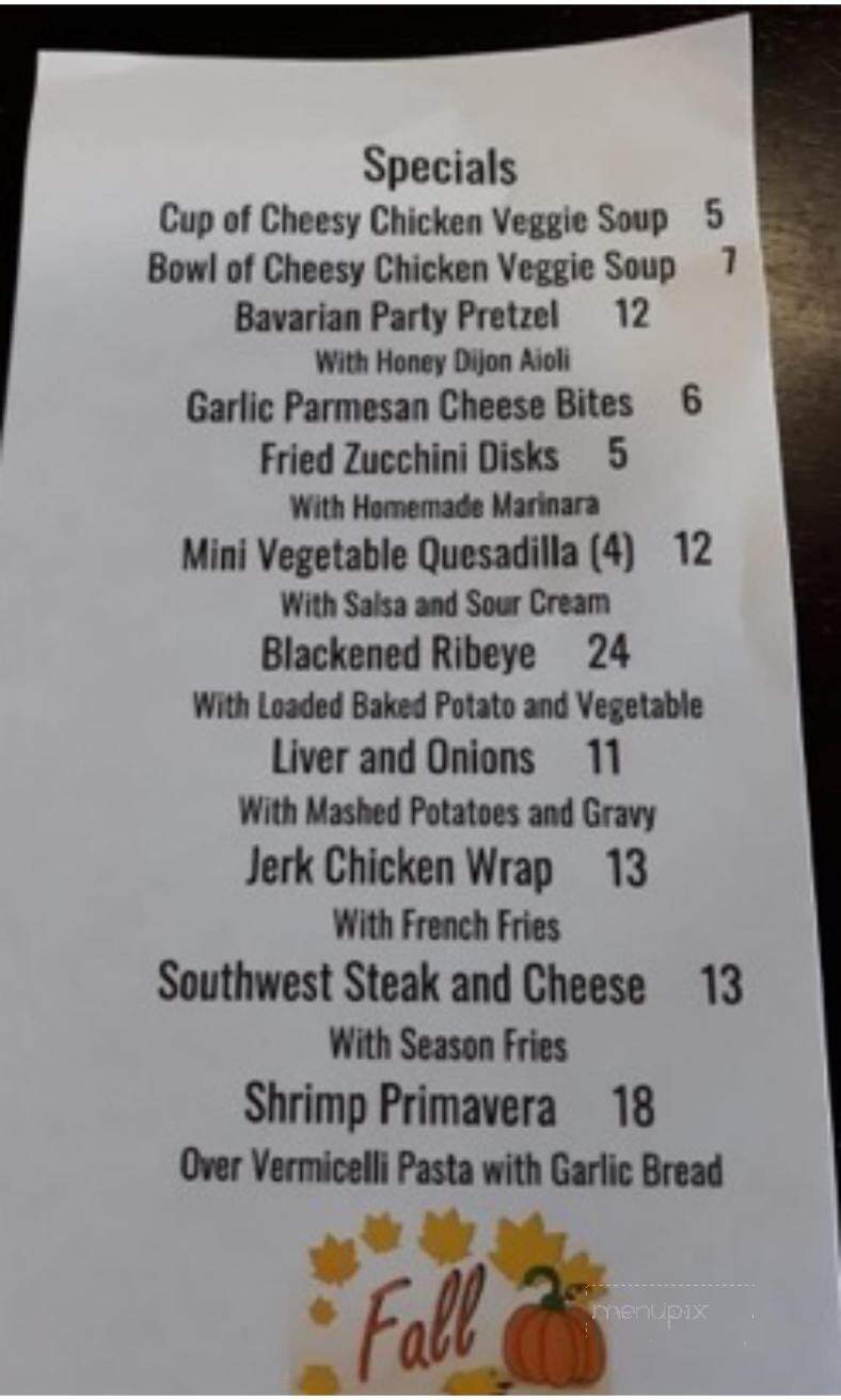 Riverboat On The Potomac - Colonial Beach, VA menu_pic