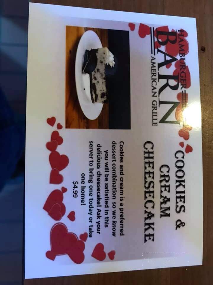 Hamburger Barn - Arkadelphia, AR menu_pic
