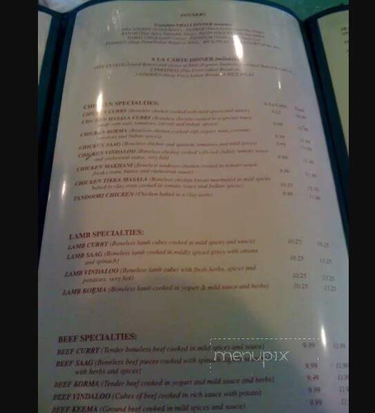 Ravi's India Cuisine - Colton, CA menu_pic
