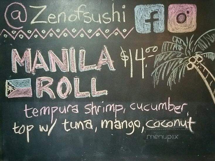 Zen of Sushi - Port Saint Lucie, FL menu_pic