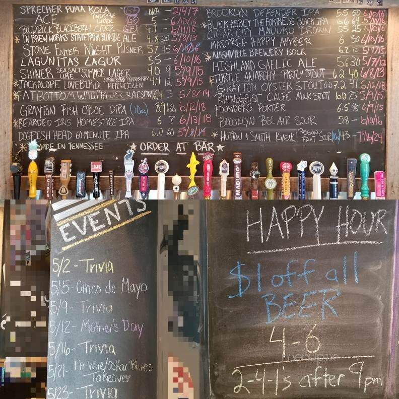 Deep South Growlers - Murfreesboro, TN menu_pic