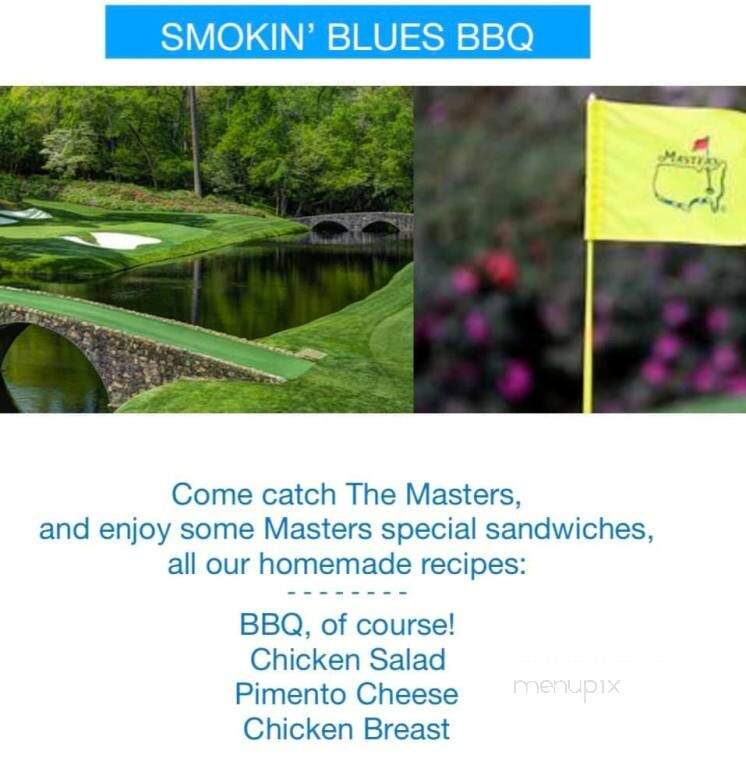 Smokin' Blues BBQ - Greenville, SC menu_pic