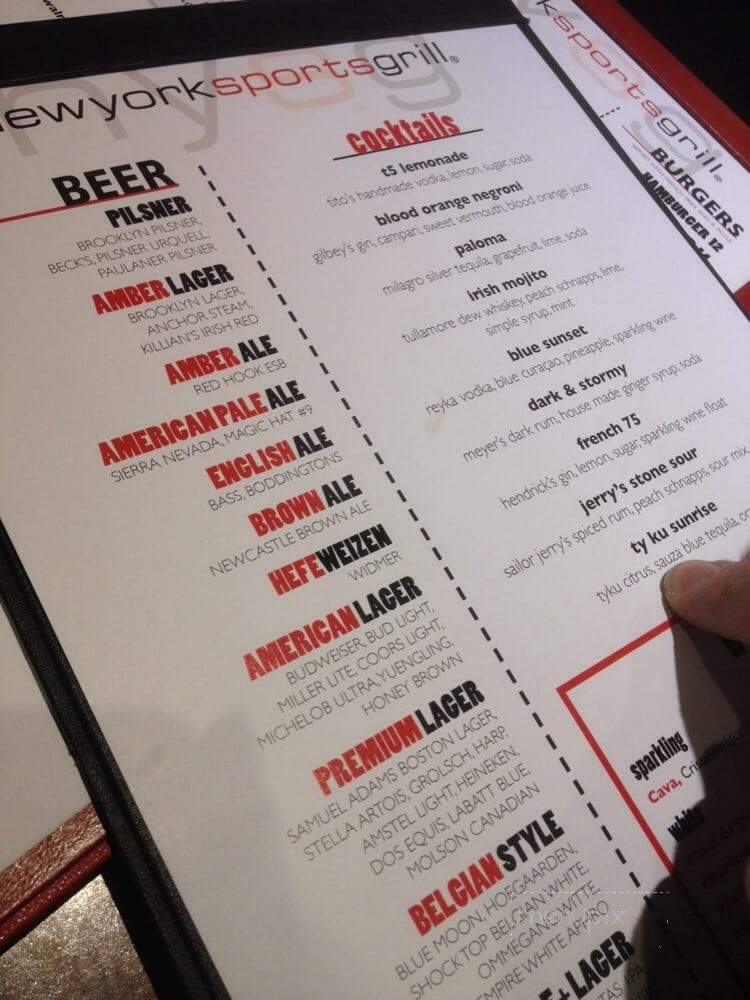 New York Sports Grill - Jamaica, NY menu_pic
