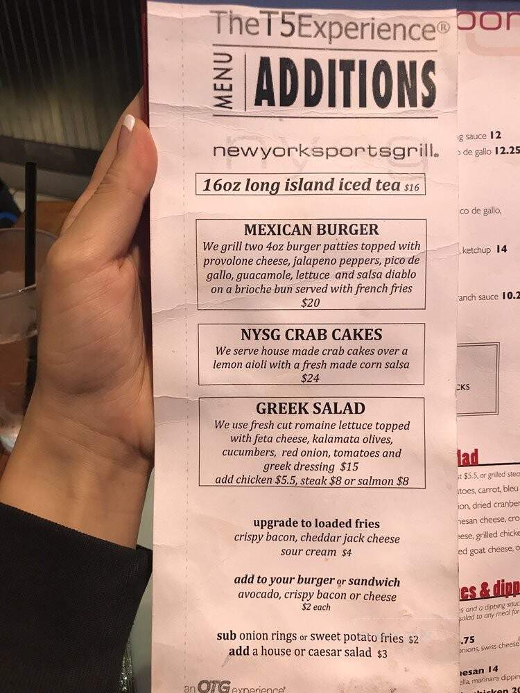 New York Sports Grill - Jamaica, NY menu_pic