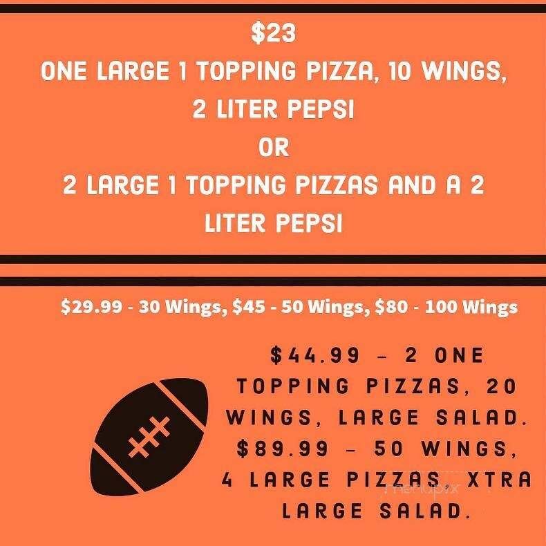 Mr. Z's Pipasa By The Lake - Chepachet, RI menu_pic