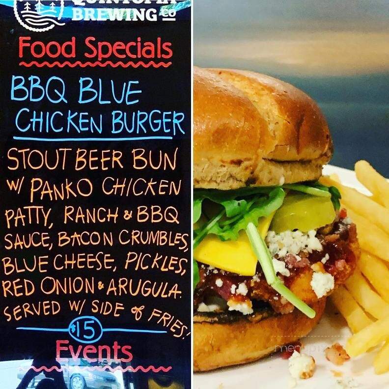Quintopia Brewing - Quincy, CA menu_pic