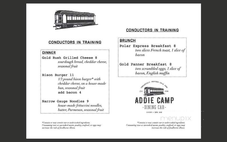 Addie Camp Dining Car - Soldotna, AK