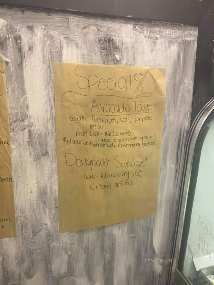 Dandelion Bakery - Sykesville, MD menu_pic