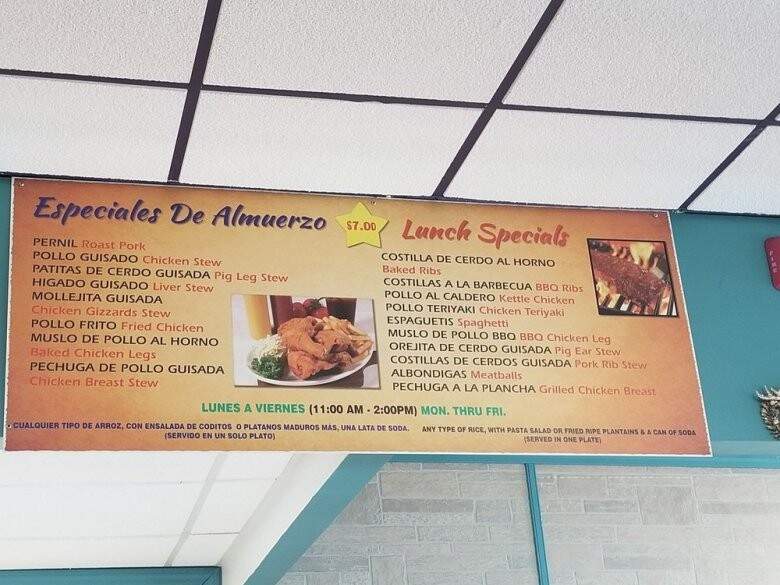 Dominican Power - Bayonne, NJ menu_pic