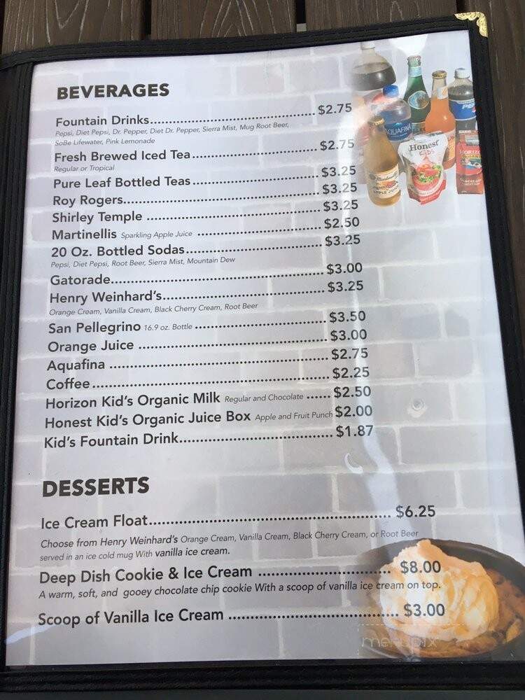 Ojai Pizza Company - Ventura, CA menu_pic