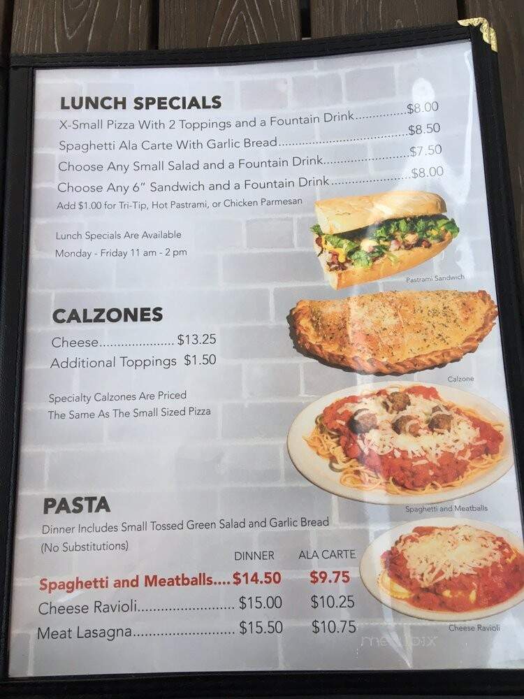Ojai Pizza Company - Ventura, CA menu_pic