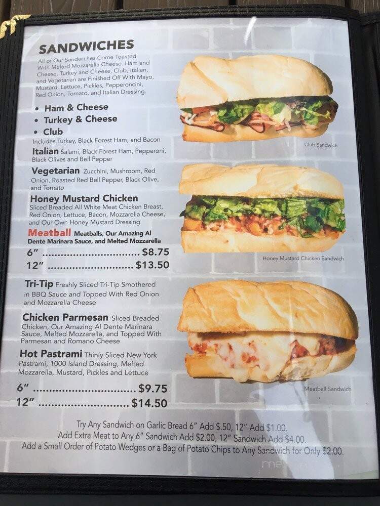 Ojai Pizza Company - Ventura, CA menu_pic