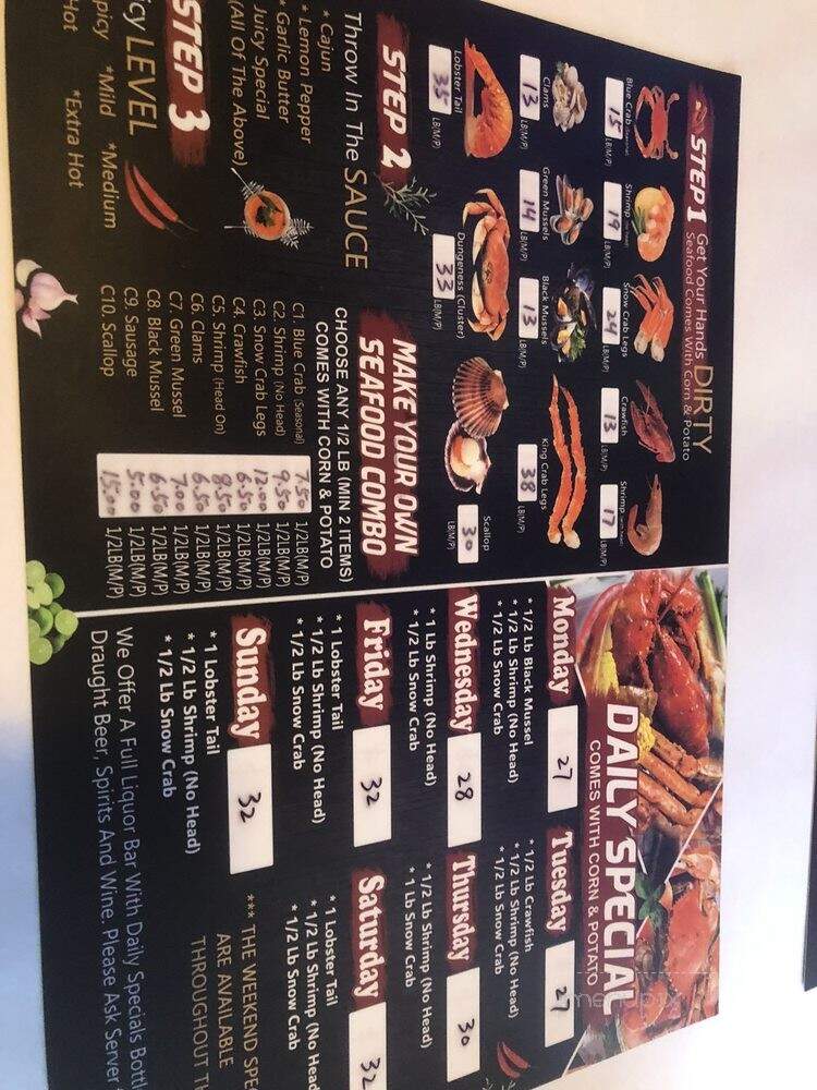 Red Crab - Eustis, FL menu_pic