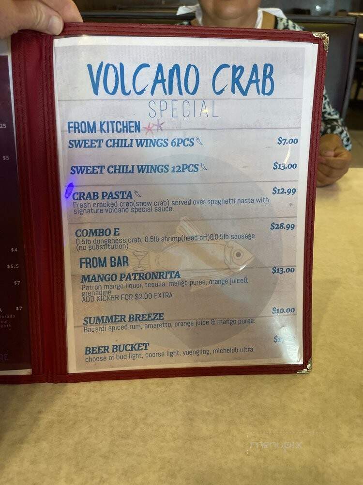 Volcano Crab - Colonial Heights, VA menu_pic