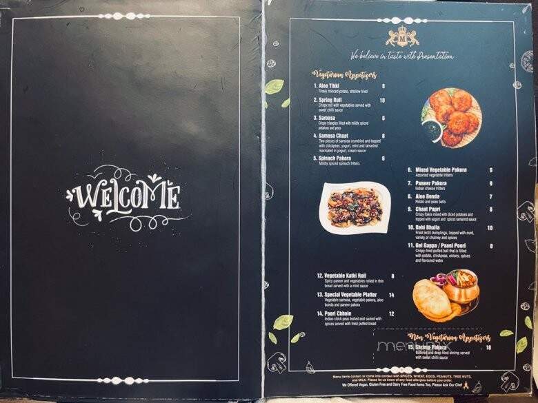 Maharaja Taste Of India - Kennewick, WA menu_pic