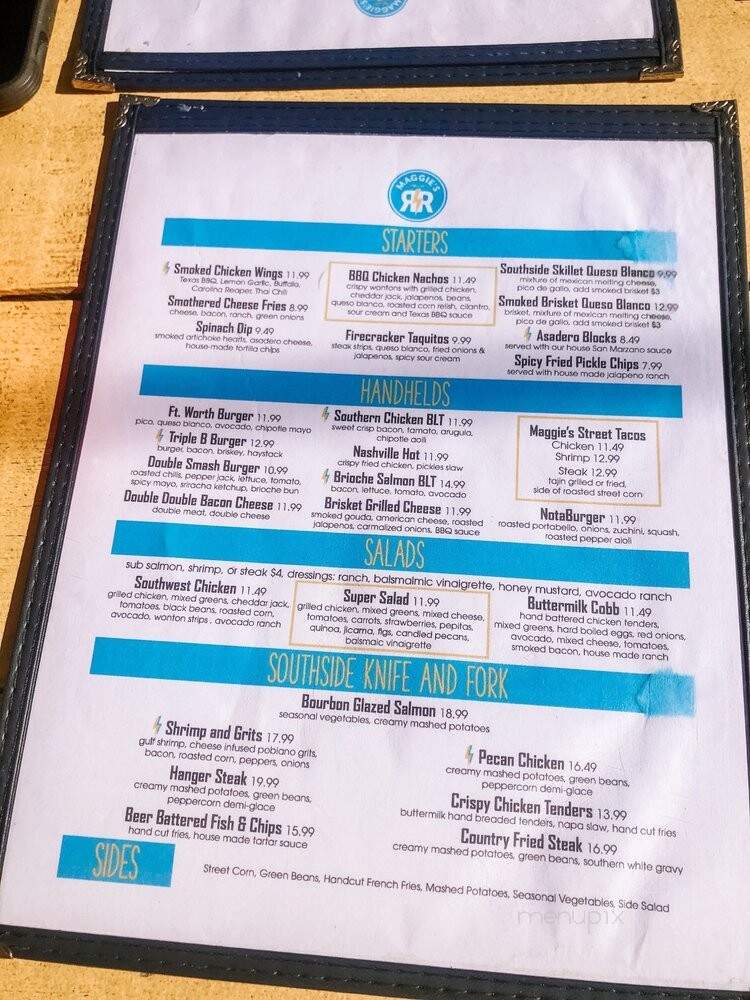 Maggie's R&R - Fort Worth, TX menu_pic