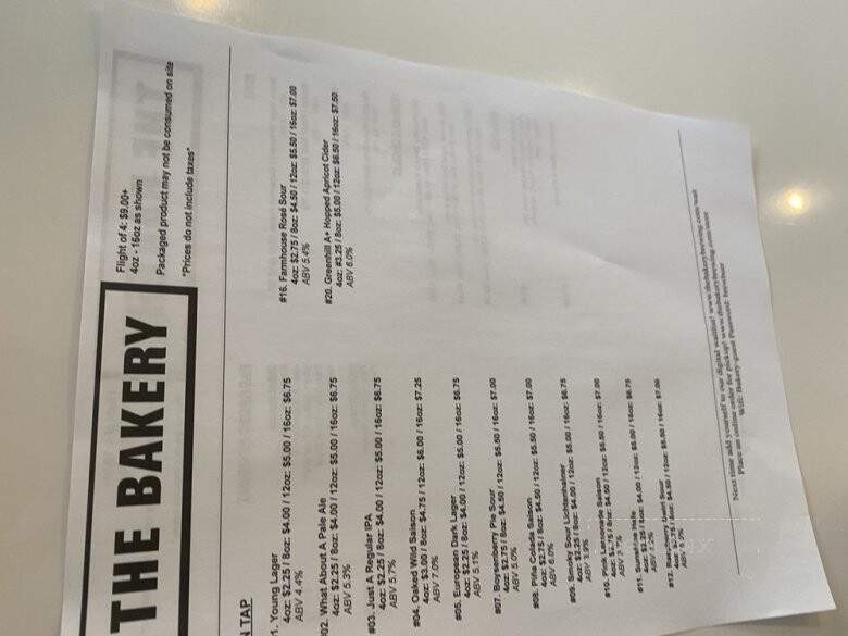 The Bakery Brewing - Port Moody, BC