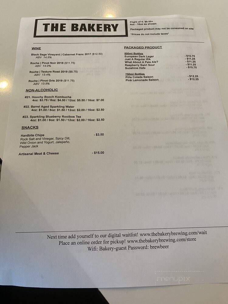 The Bakery Brewing - Port Moody, BC