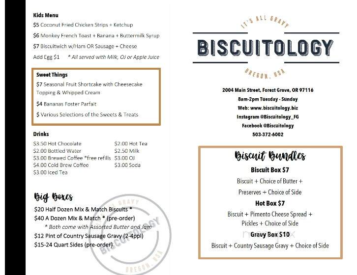 Biscuitology - Forest Grove, OR