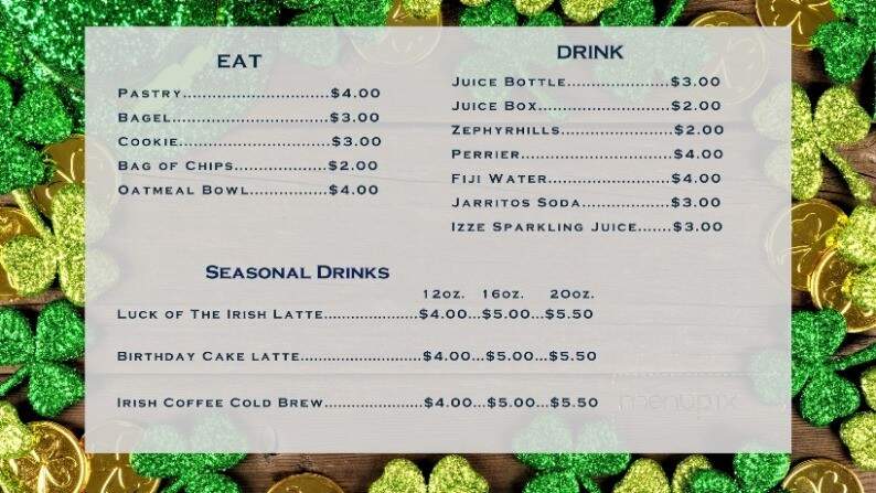 Haven Coffee Roasters - Winter Haven, FL menu_pic