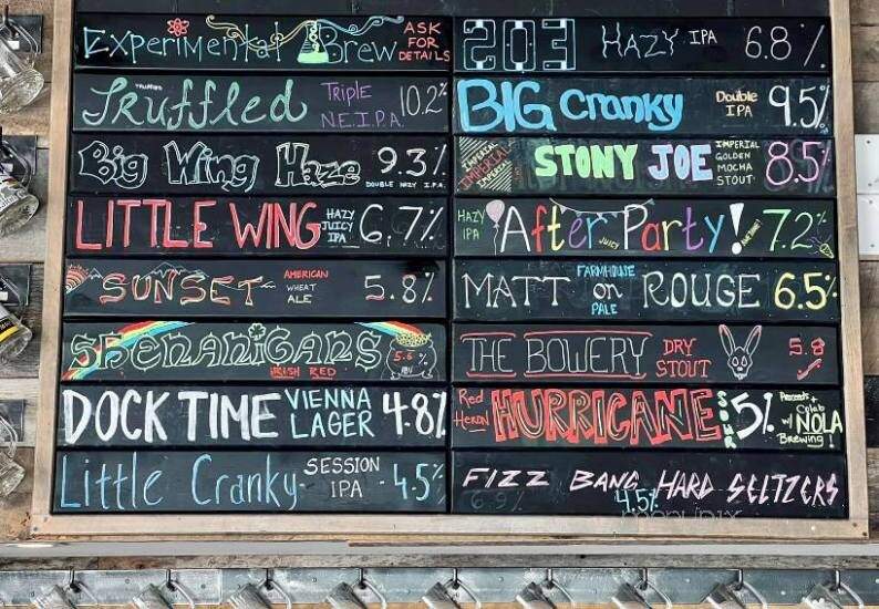 Stony Creek Brewery - Branford, CT menu_pic