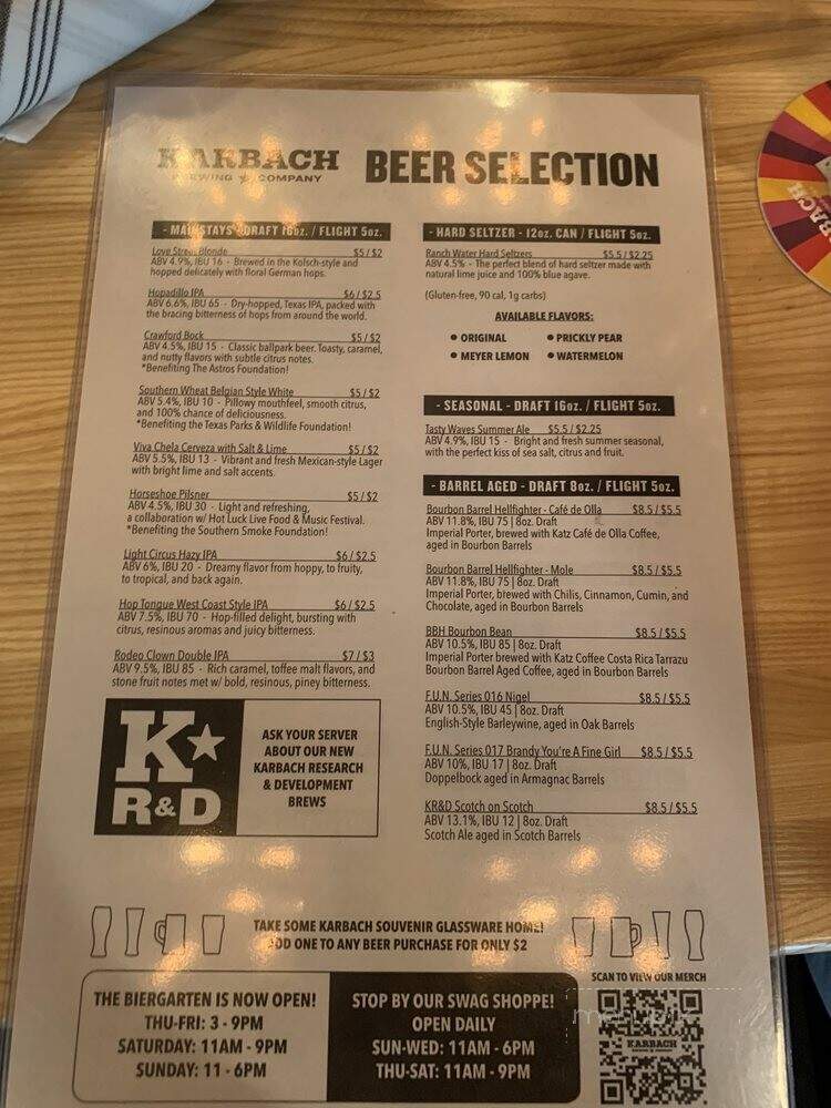 Karbach Brewing - Houston, TX