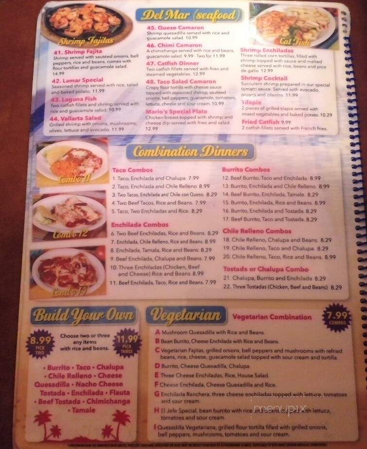 Vallarta - Heflin, AL menu_pic