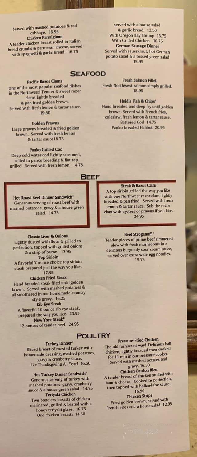 Heidi's Of Gresham - Gresham, OR menu_pic