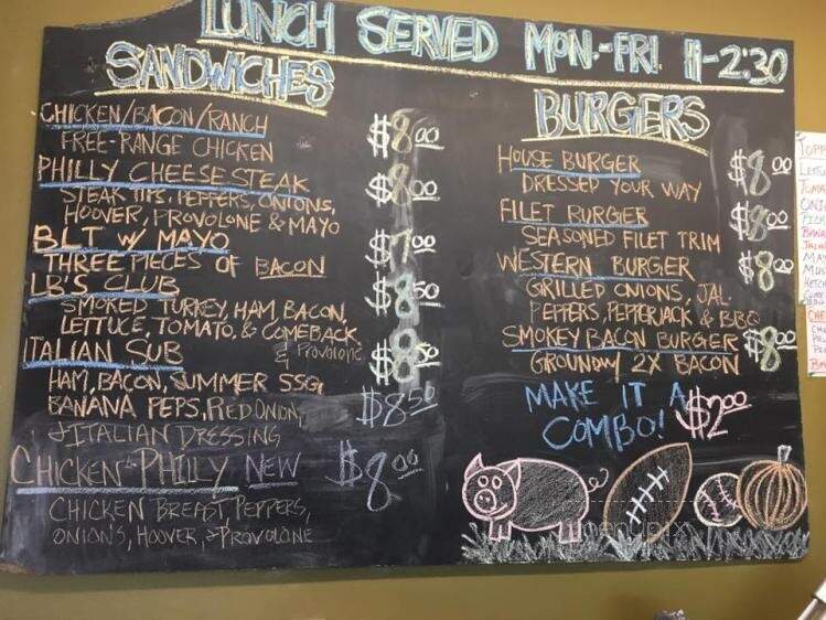 LB's Meat Market - Oxford, MS menu_pic