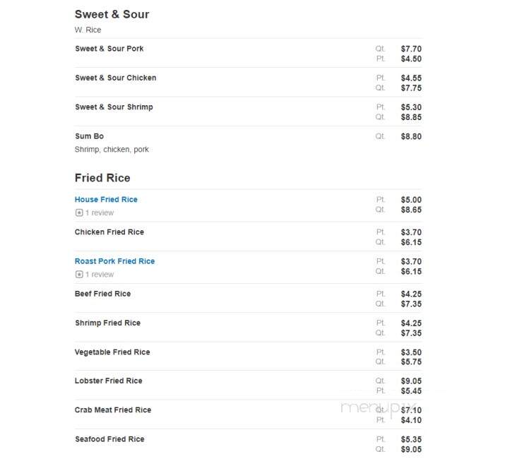 Best Food in Town - Hammonton, NJ menu_pic