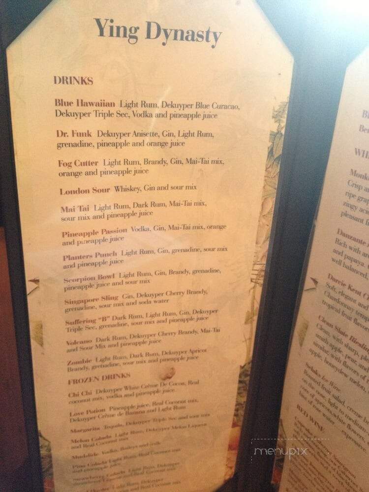 Ying Dynasty 2 - Mattapoisett, MA menu_pic
