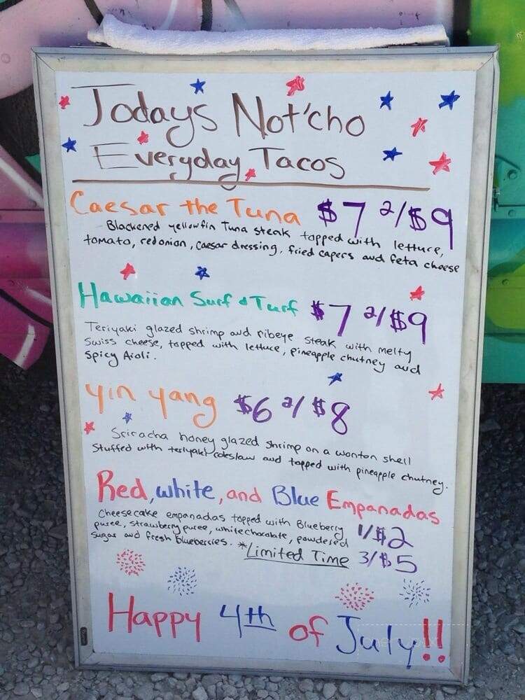 Not'cho Ordinary Taco - Bolivar, MO menu_pic