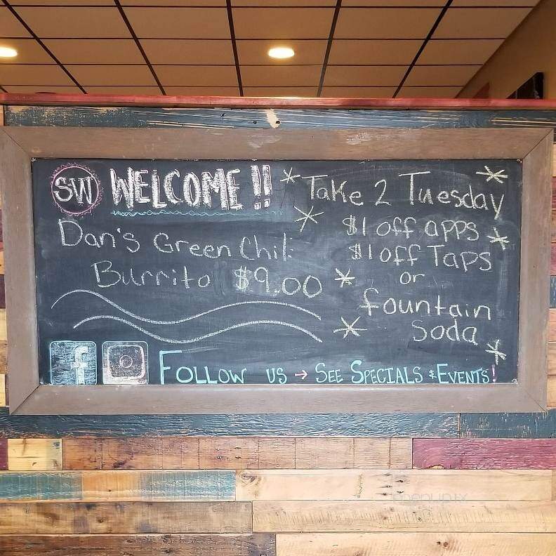 Station West Bar and Grill - Mandan, ND menu_pic