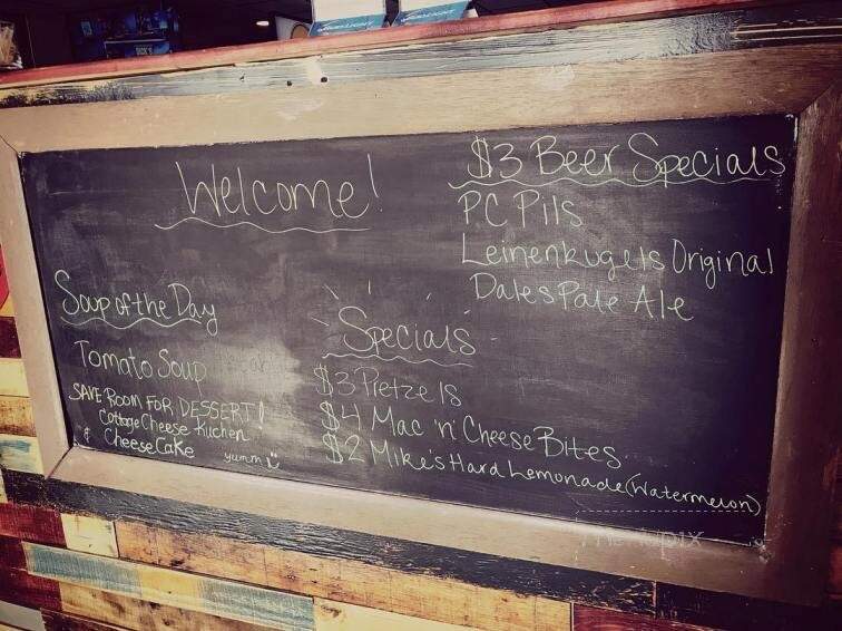 Station West Bar and Grill - Mandan, ND menu_pic